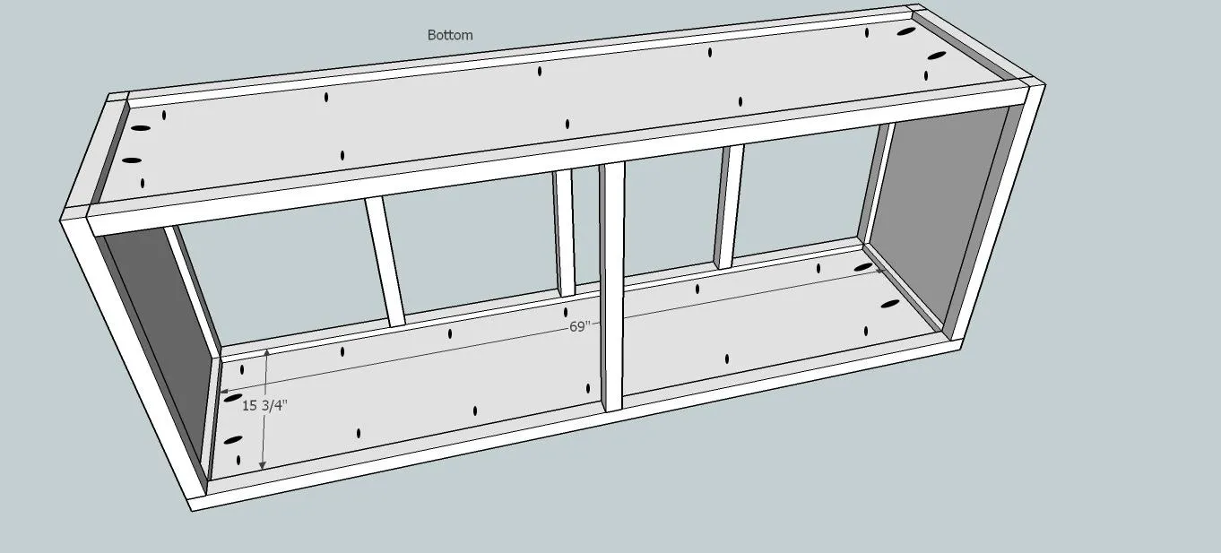 Herringbone Door Buffet — step photo 12