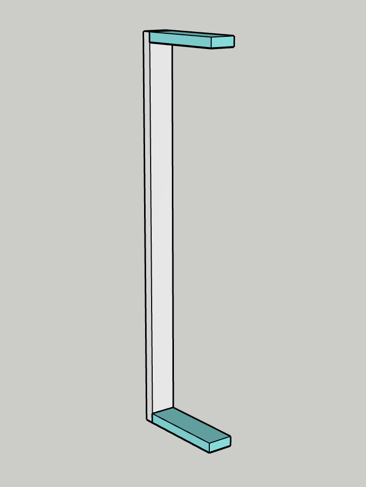 Modern towel rack for rolled towels — step photo 7