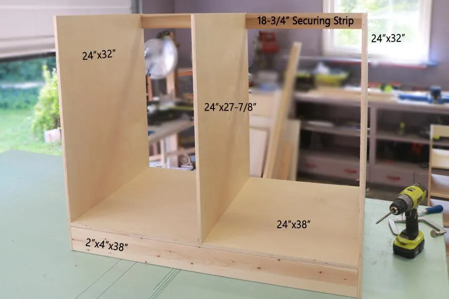 Custom Built-in Console Cabinets — step photo 8