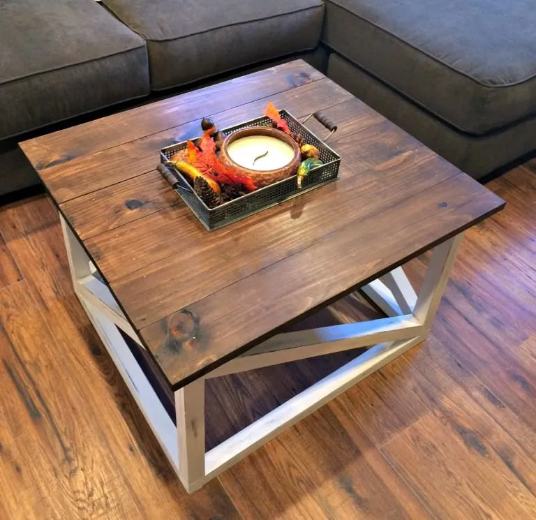Rustic Farmhouse Coffee Table — step photo 9