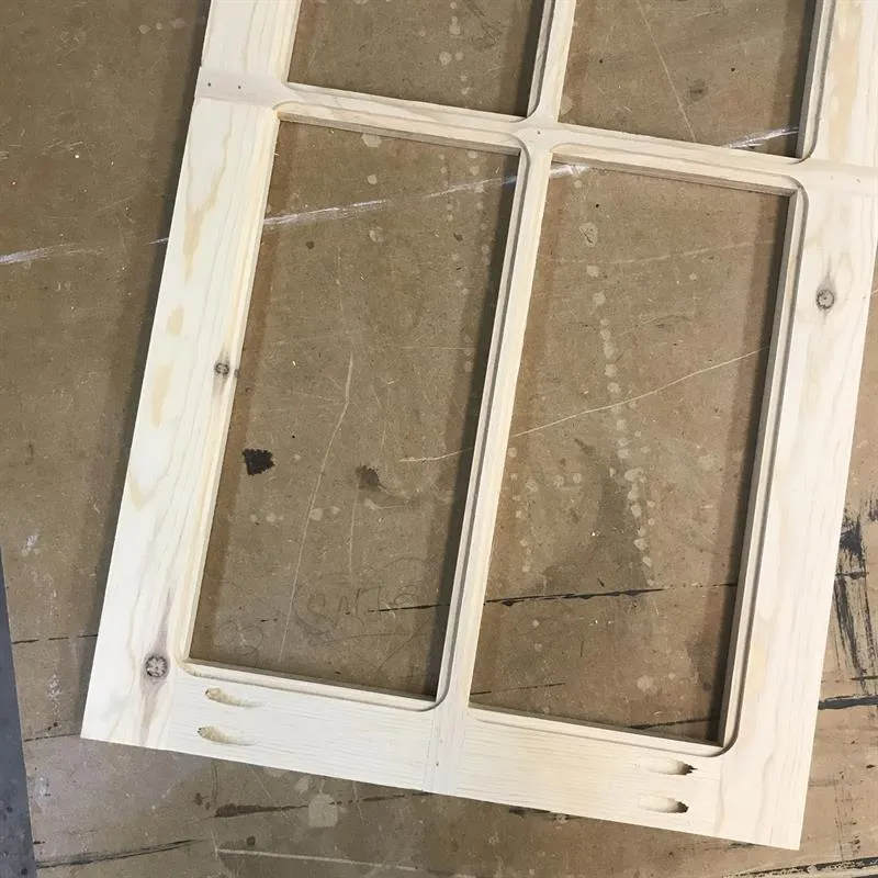 Window Pane Buffet – That Holds A Mini Fridge! — step photo 14