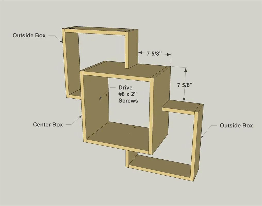 Wall-Mounted Display Shelves — step photo 7