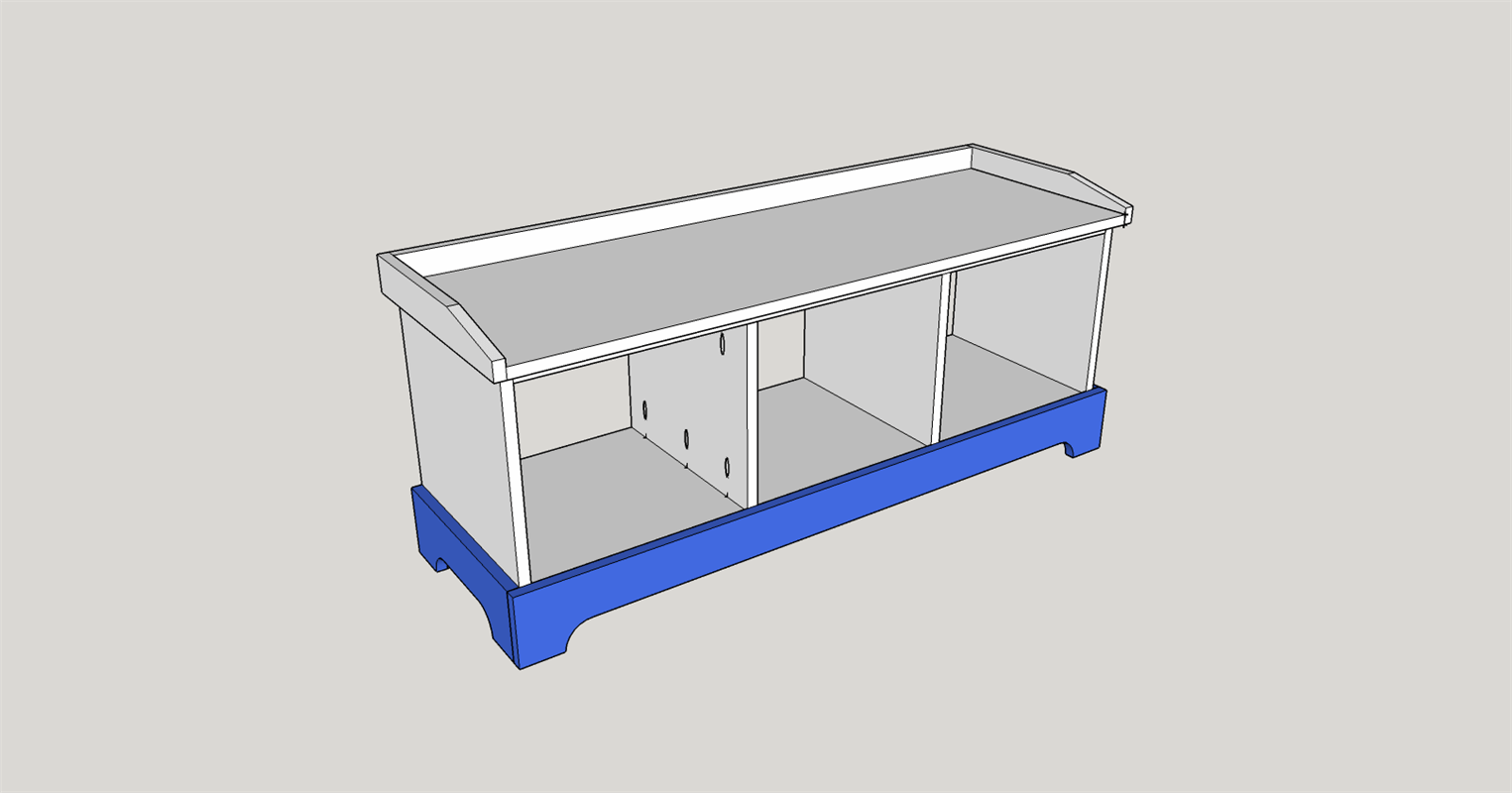 Padded Entryway Bench — step photo 11