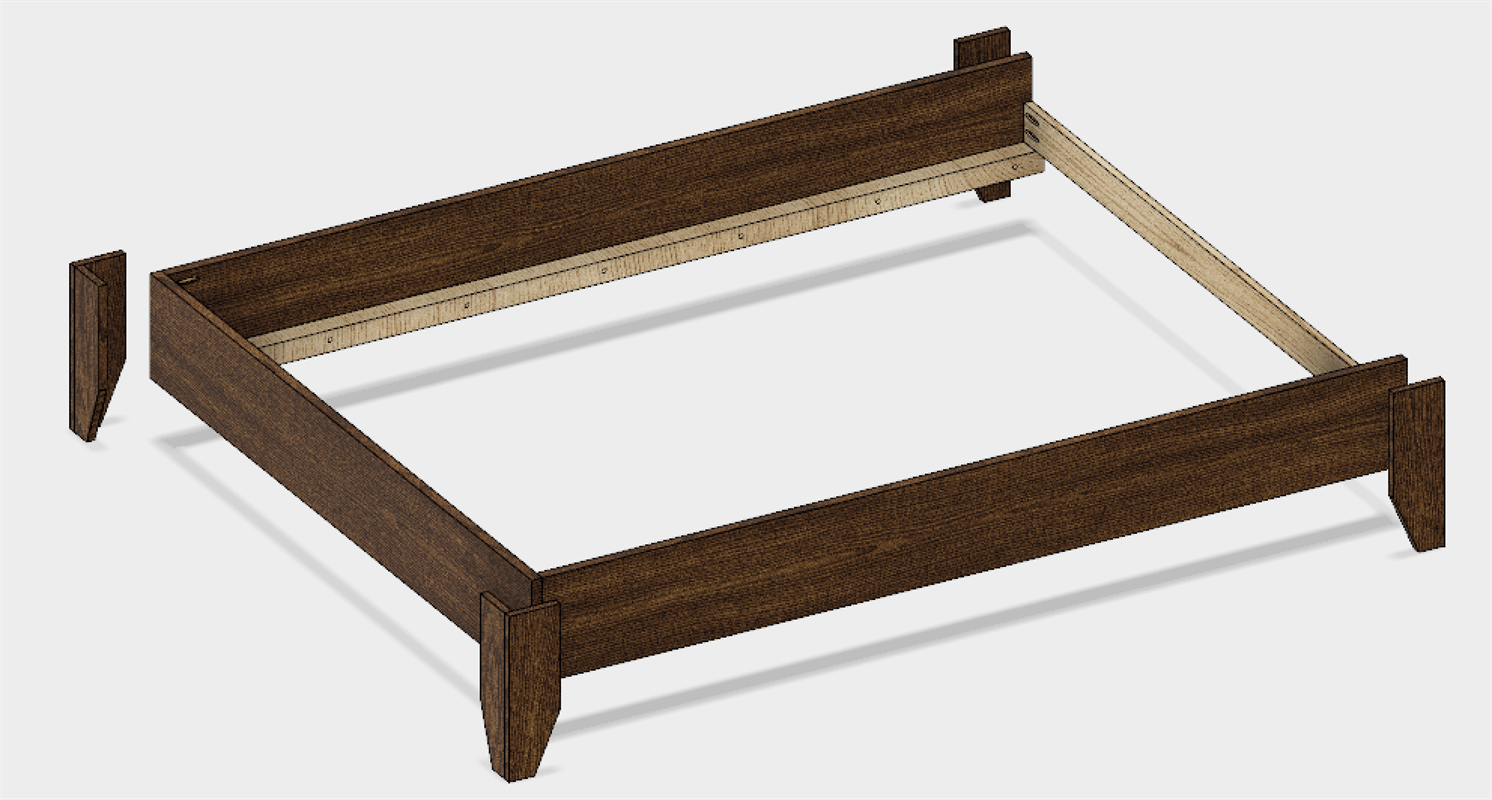 Queen-Size Plywood Bed — step photo 6
