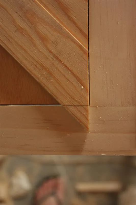 Herringbone Door Buffet — step photo 21