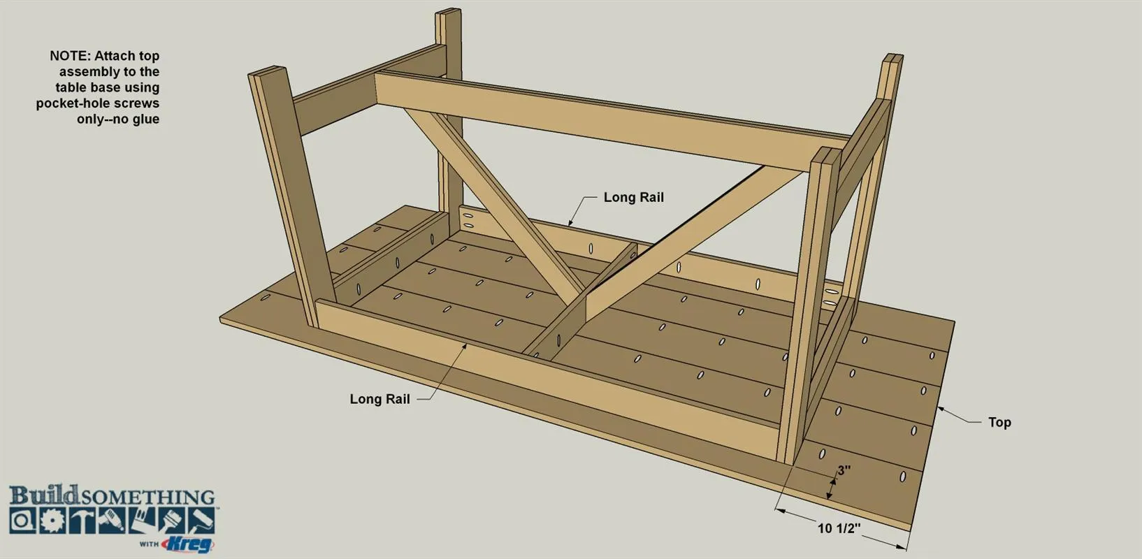 Modern Farmhouse Table — step photo 20