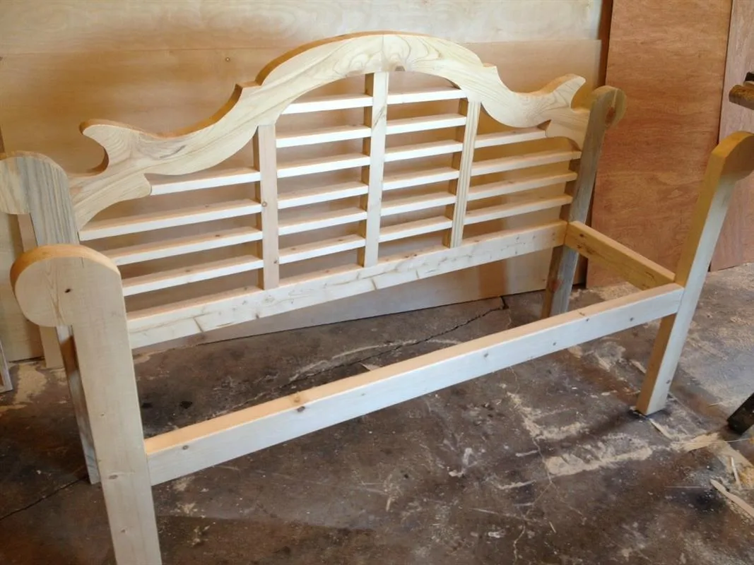DIY Outdoor Lutyens Bench — step photo 12