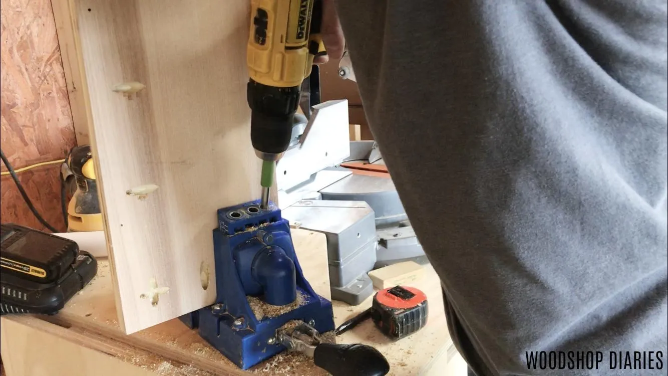 Modern Wall Shelf Stocking Holder — step photo 7