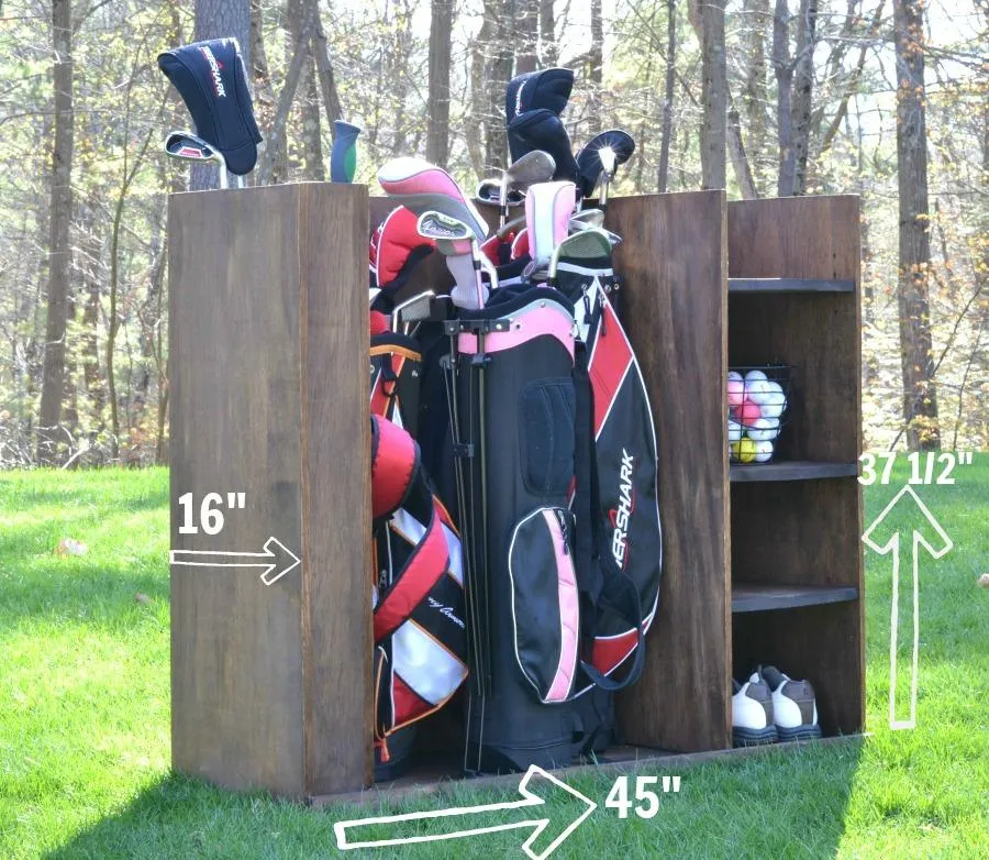 Golf Storage Unit — step photo 5