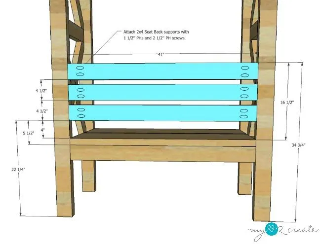 X Arbor with Bench — step photo 10