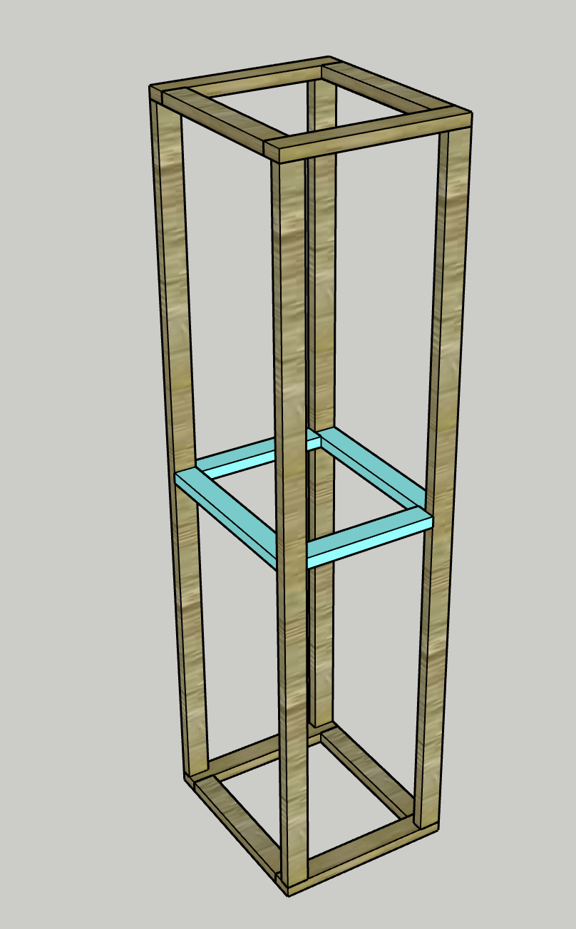 Bookcase with toy storage and animal zoo — step photo 11
