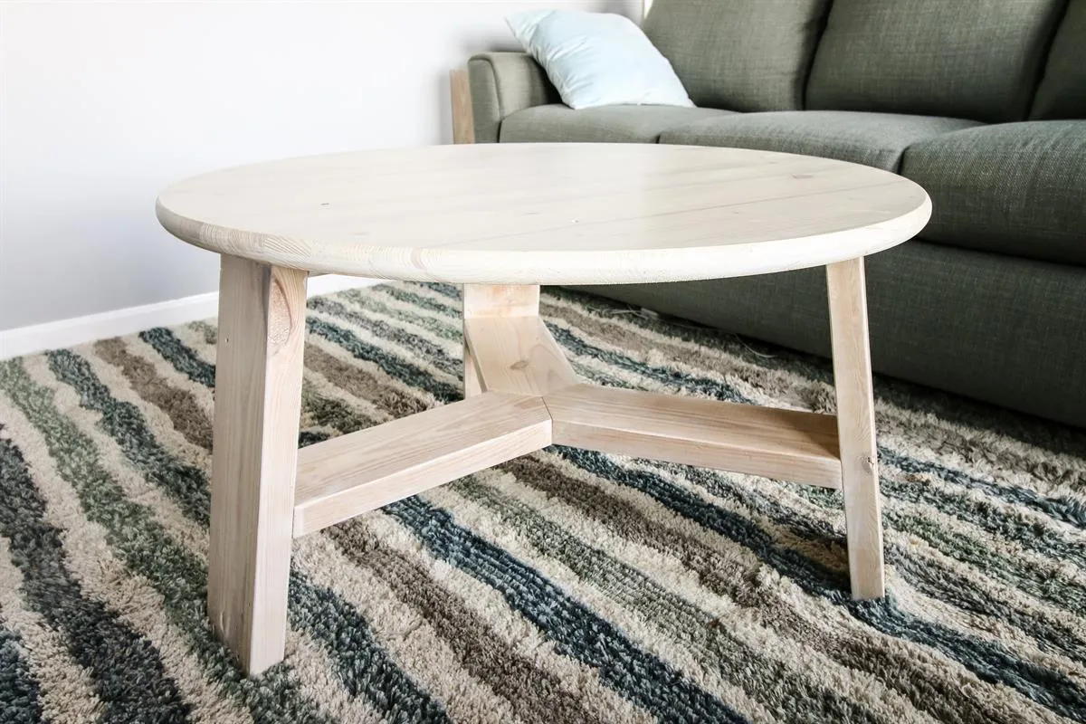 Geometric Round Coffee Table — step photo 14