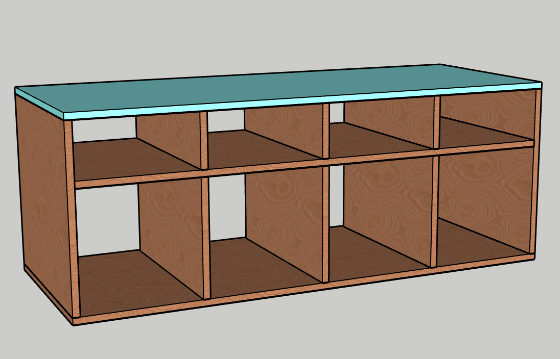 Cube Storage Console Table — step photo 9