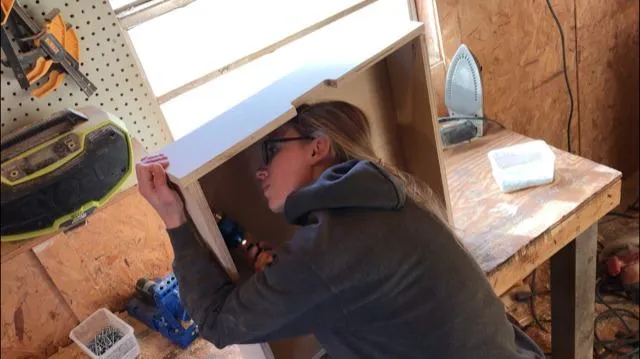 Washer & Dryer Pedestals with Drawer — step photo 9