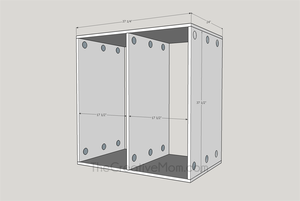 DIY Laundry Basket Shelves – Free Project Plan — step photo 7