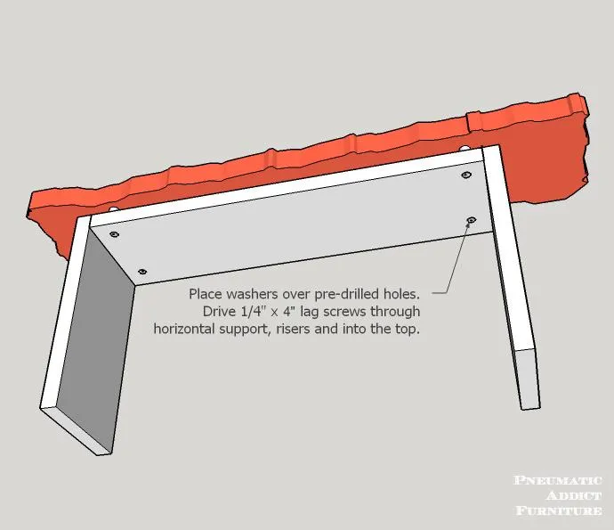 Floating Top Sofa Table — step photo 6