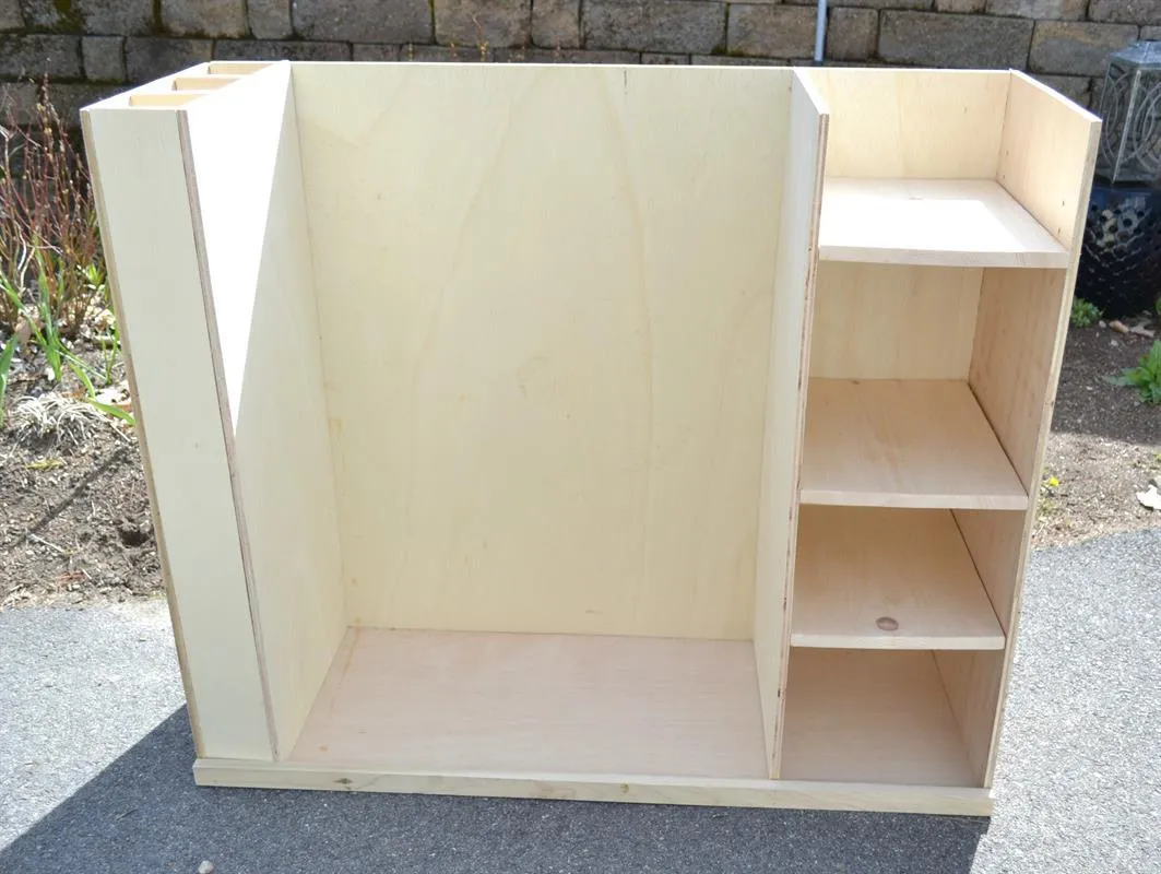 Golf Storage Unit — step photo 16
