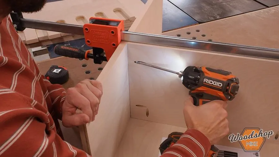 DIY Drill Storage Cabinet — step photo 8