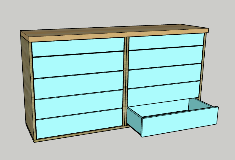 Built-In Dresser with Cubbies — step photo 11