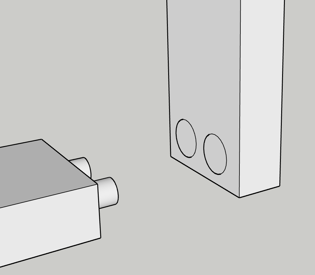 Modern towel rack for rolled towels — step photo 6